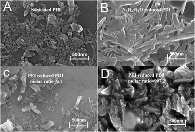 Chemical doping of unsubstituted perylene diimide to create radical anions with enhanced stability and tunable photothermal conversion efficiency